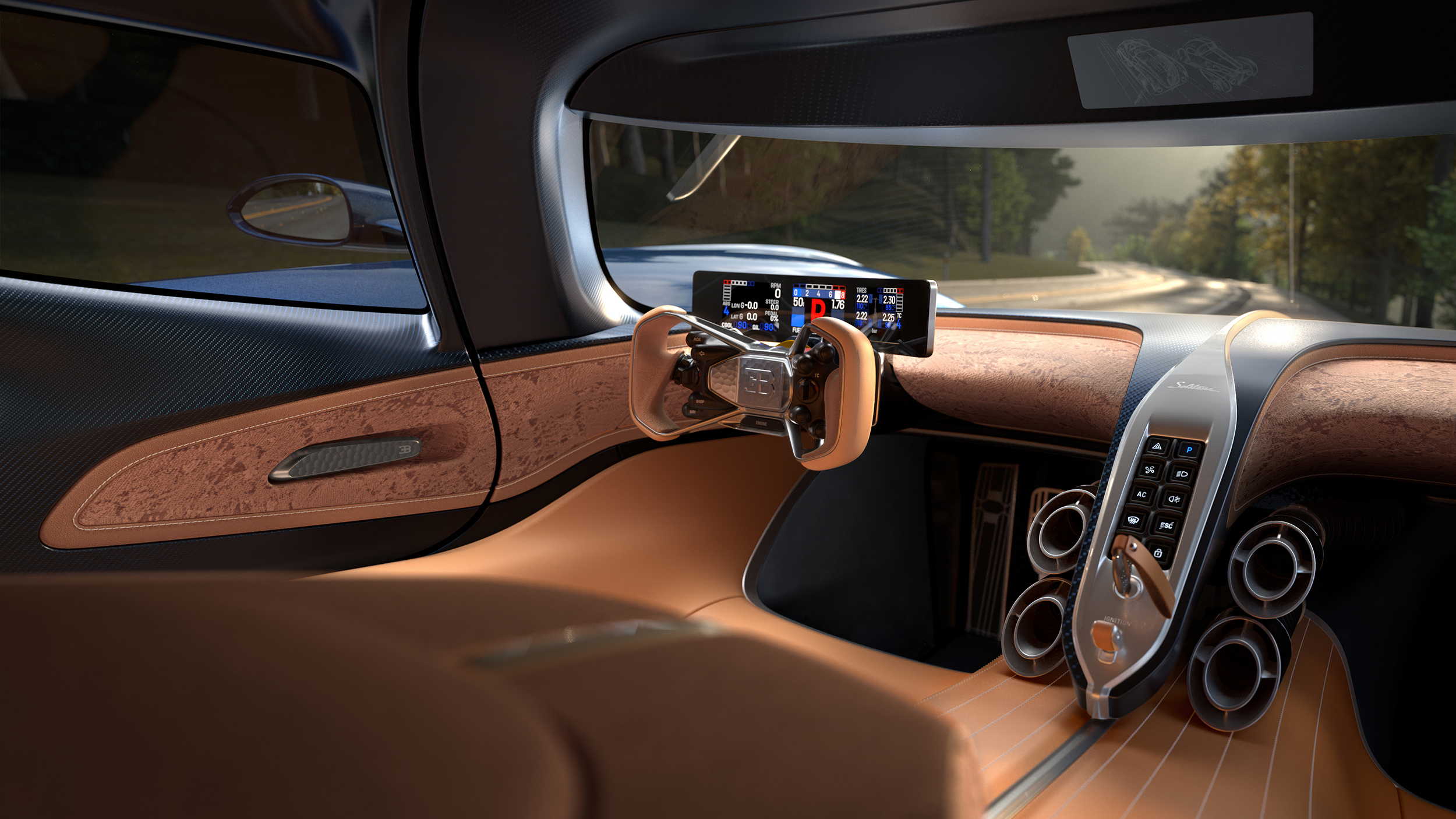 Bugatti Destrier (2026) – Interior