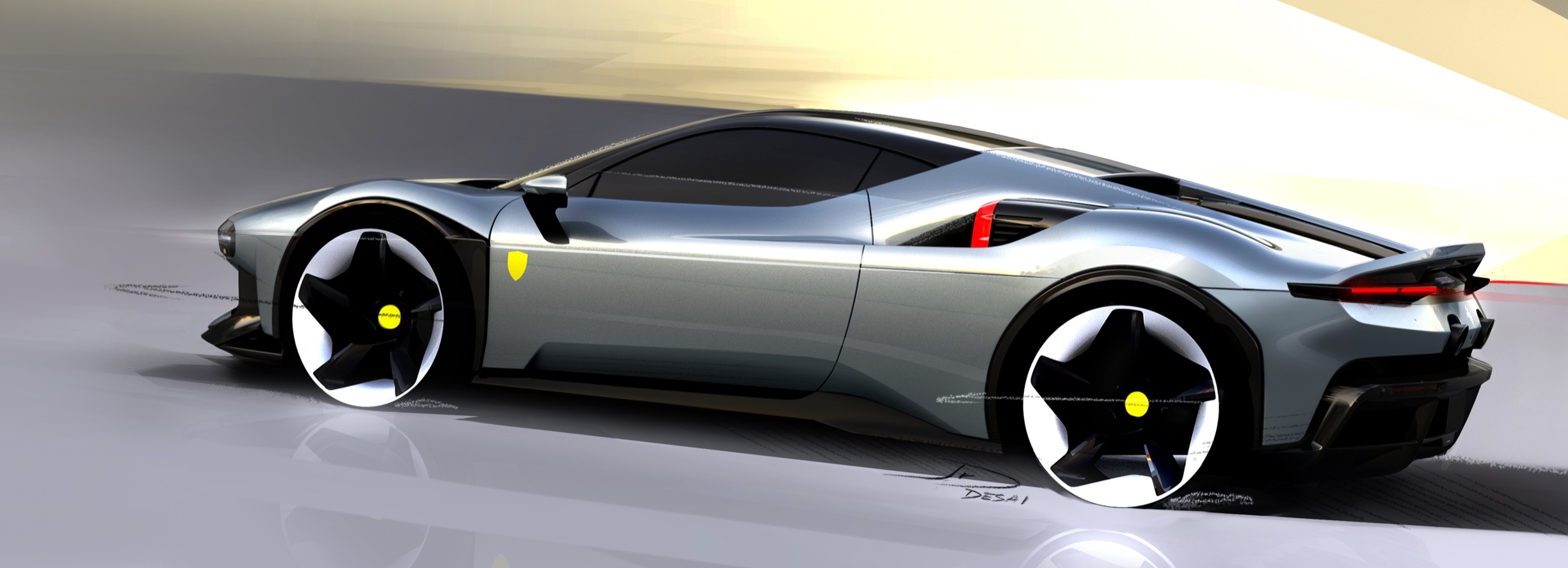 Ferrari CZ26 (2026) – Design Sketch