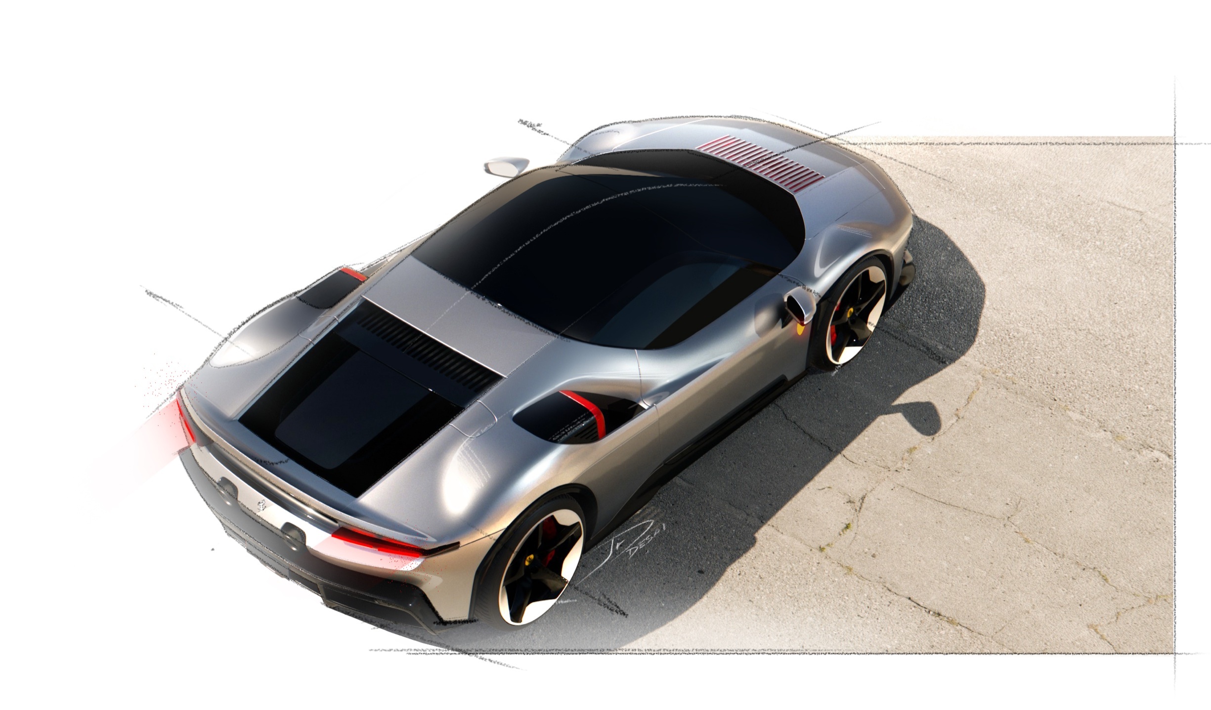 Ferrari CZ26 (2026) – Design Sketch