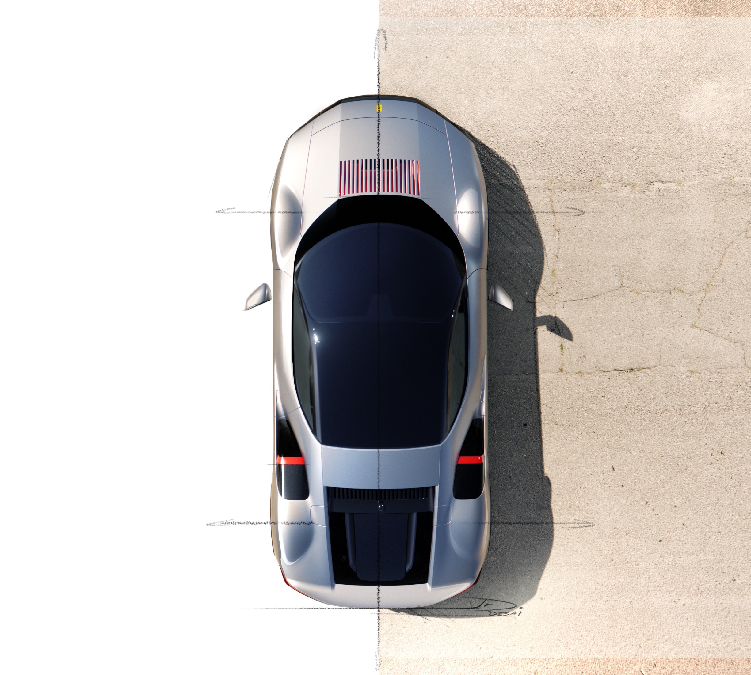 Ferrari CZ26 (2026) – Design Sketch