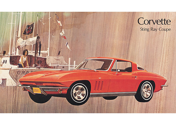 Chevrolet Corvette Sting Ray Coupe - Yacht, 1966