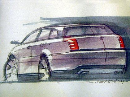 EDAG 2000, 2000 - Design Sketch