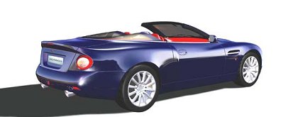 Aston Martin Vanquish Roadster (Zagato), 2004