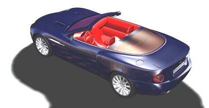 Aston Martin Vanquish Roadster (Zagato), 2004