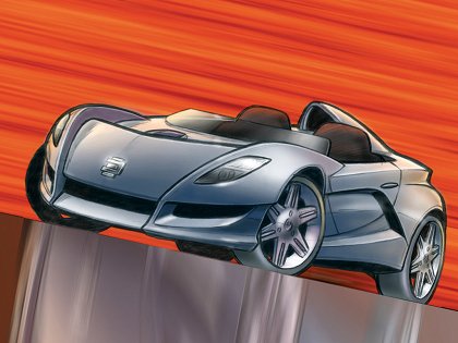 EDAG Show Car No8, 2005 - Design Sketch