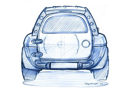 EDAG Biwak, 2006 - Design Sketch