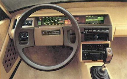 Volvo Tundra (Bertone), 1979 - Interior
