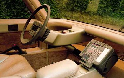 ItalDesign Capsula, 1982 - Interior