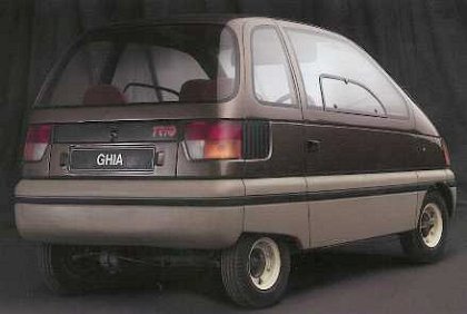 Ford Trio Concept (Ghia), 1983