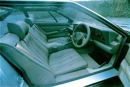 Lotus Etna (ItalDesign), 1984 - Interior
