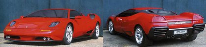 Lamborghini L147 Super Diablo (Zagato) - Mock up
