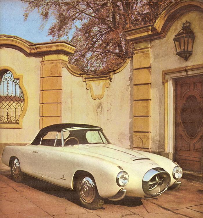 Lancia Aurelia PF200 Convertible (Pininfarina), 1953