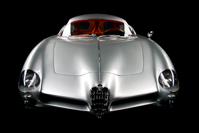 Alfa Romeo B.A.T. 9 (Bertone), 1955 - Photo: Ken Brown 