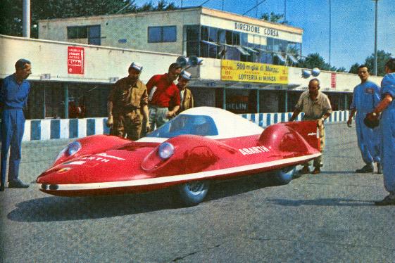 Abarth-Alfa Romeo 1100 Record Car (Pininfarina), 1961