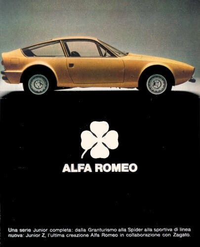 Alfa Romeo 1300 Junior Z (Zagato), 1969-72