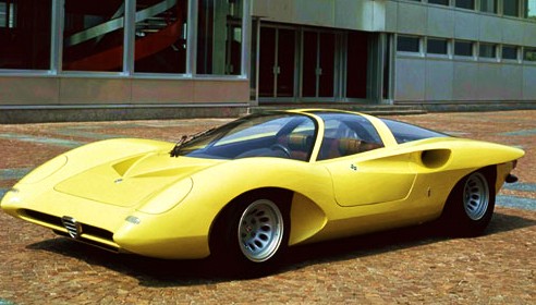 Alfa Romeo P33 Coupe (Pininfarina), 1969