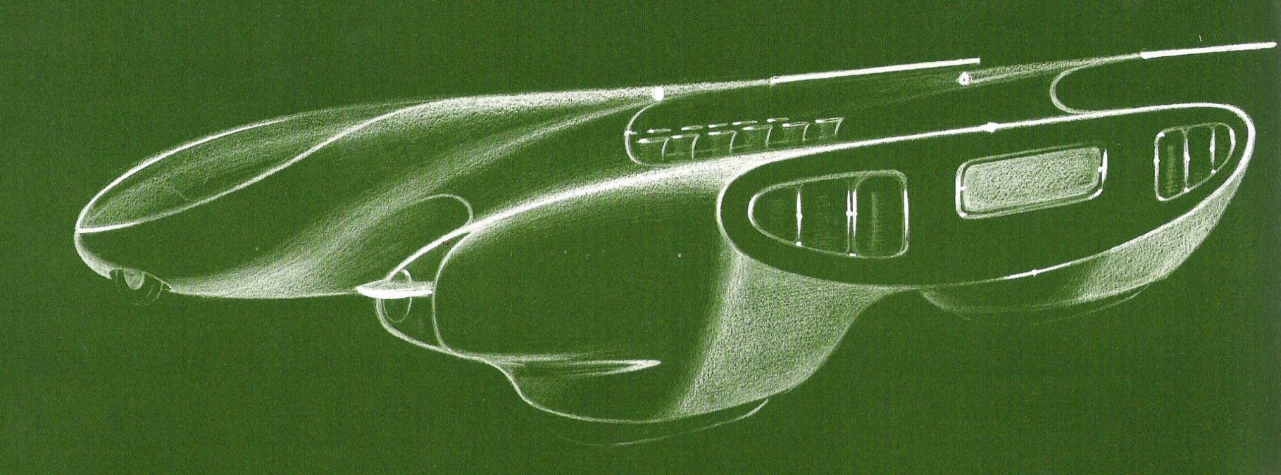 Colani Le Mans Prototype – Design Sketch, 1970