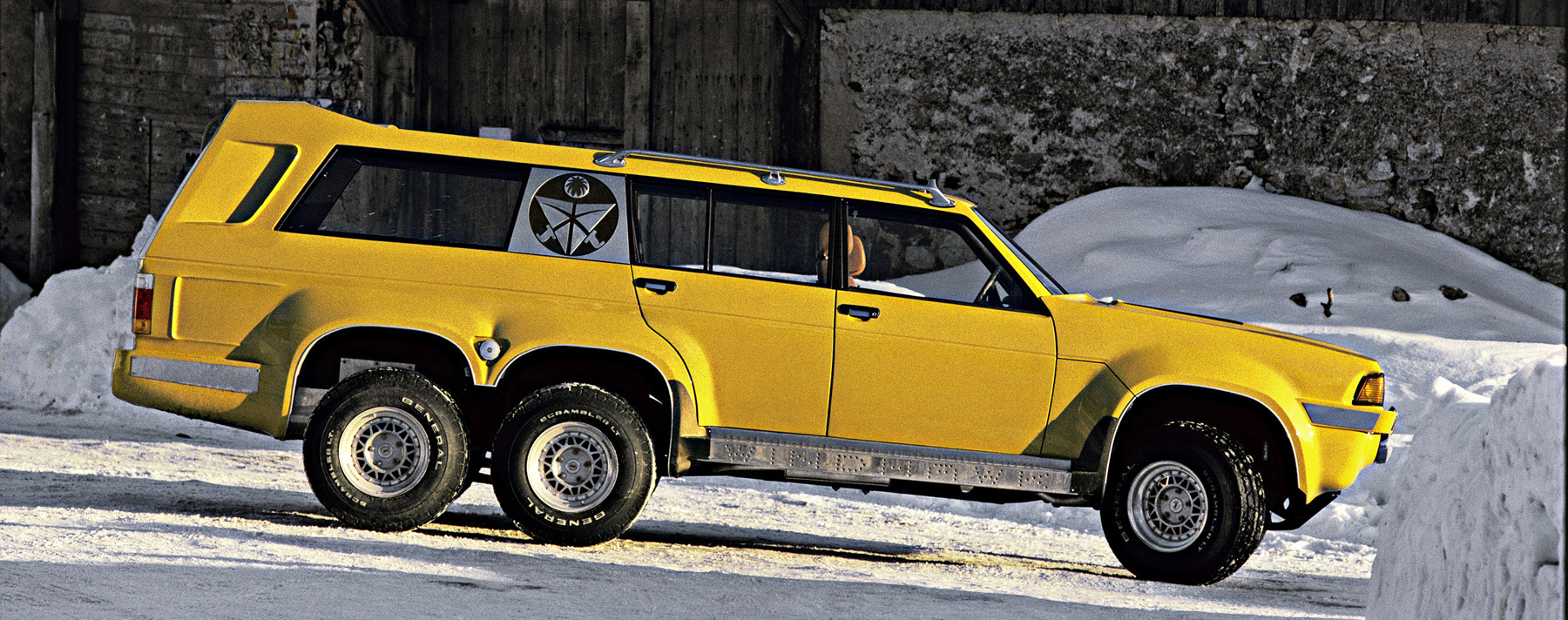 Sbarro Windhawk 6x6, 1979