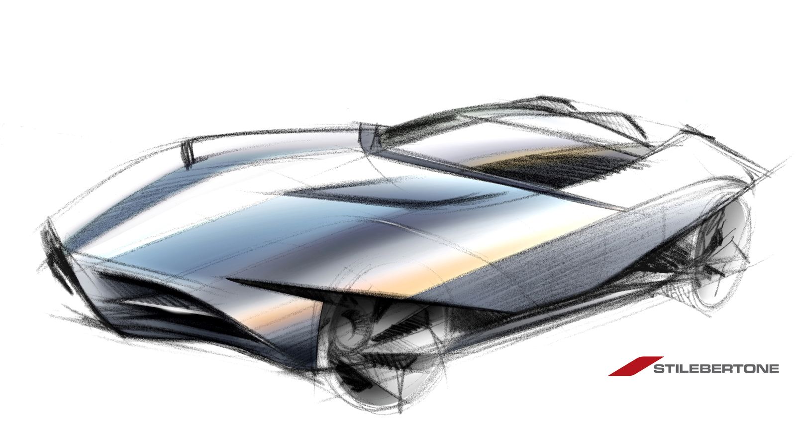 Alfa Romeo B.A.T. 11 (Bertone), 2008 - Design sketch