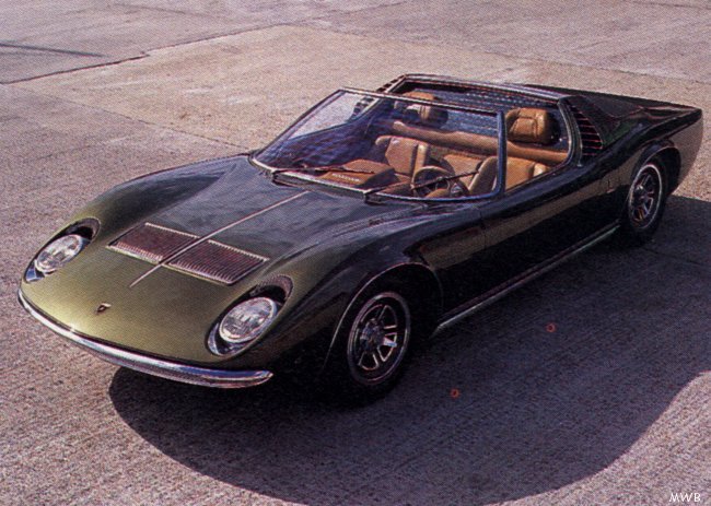 Lamborghini Miura Roadster (Bertone), 1968