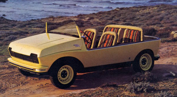 Fiat 128 Teenager (Pininfarina), 1969