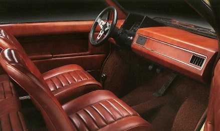 Ford Manx Urban Car (Ghia), 1975 - Interior