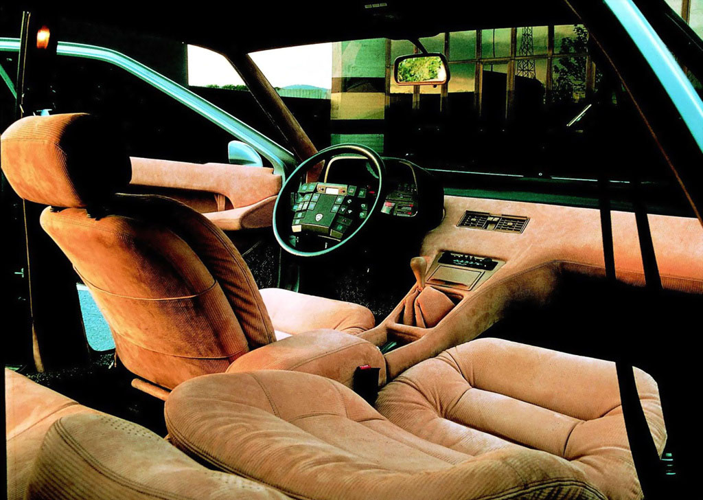 Lancia Medusa (ItalDesign), 1980 - Interior