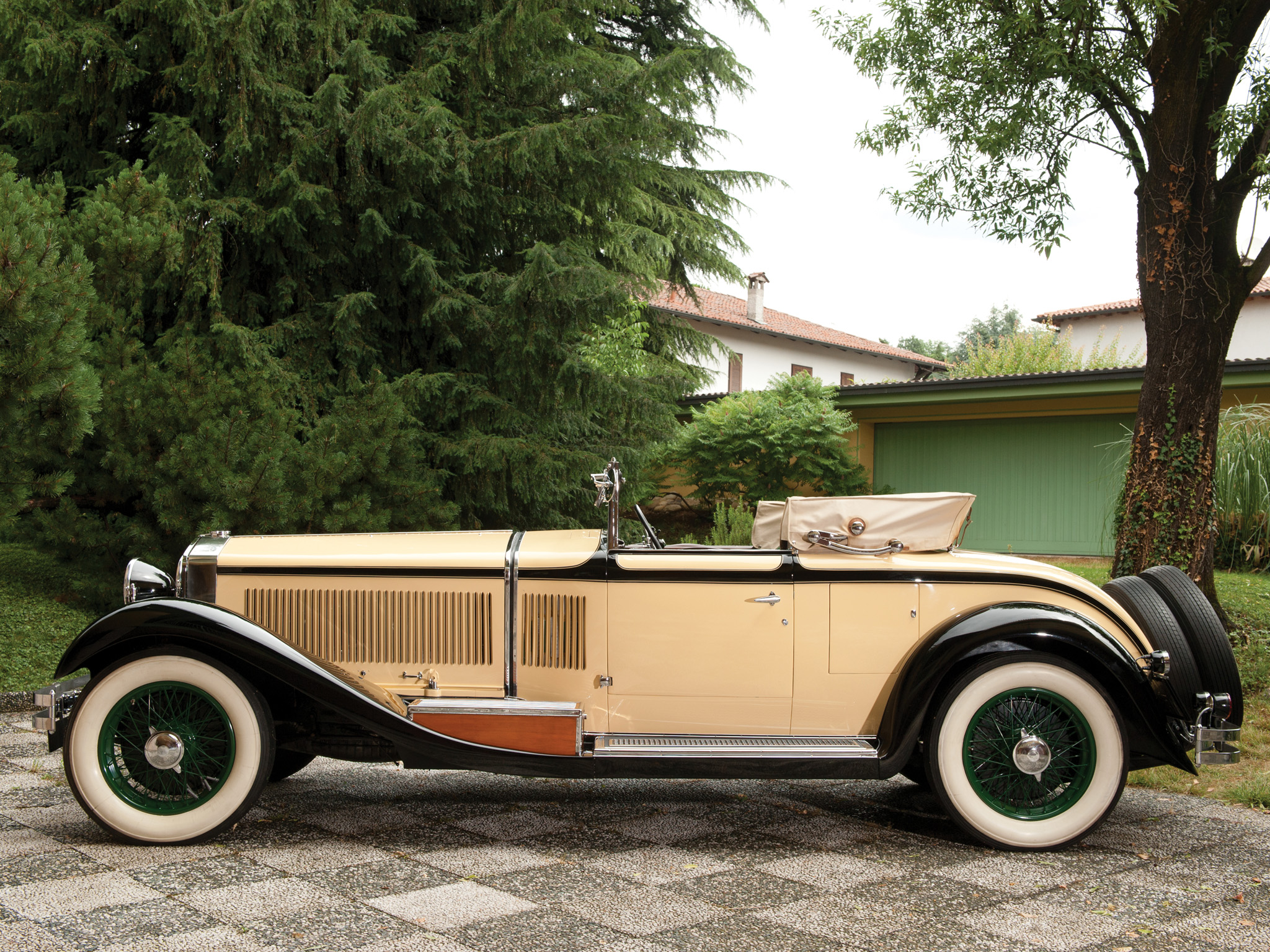 Isotta Fraschini Tipo 8AS 'Commodore' Roadster Cabriolet (Castagna), 1928