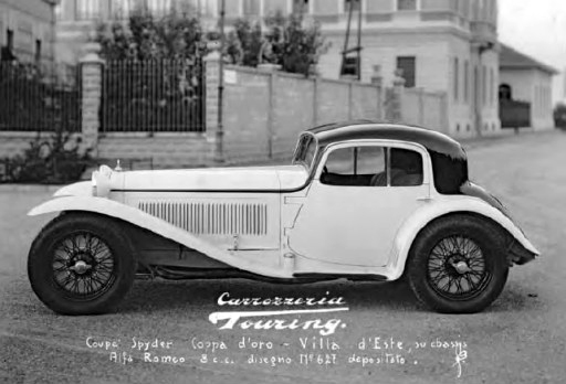 Alfa Romeo 8C 2300 Coupe Spyder (Touring), 1932
