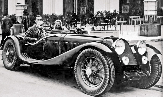 Maserati V4 Sport (Zagato), 1932 - 16 cylinder Maserati was called the V4. The body by Zagato, on chassis #4002.
