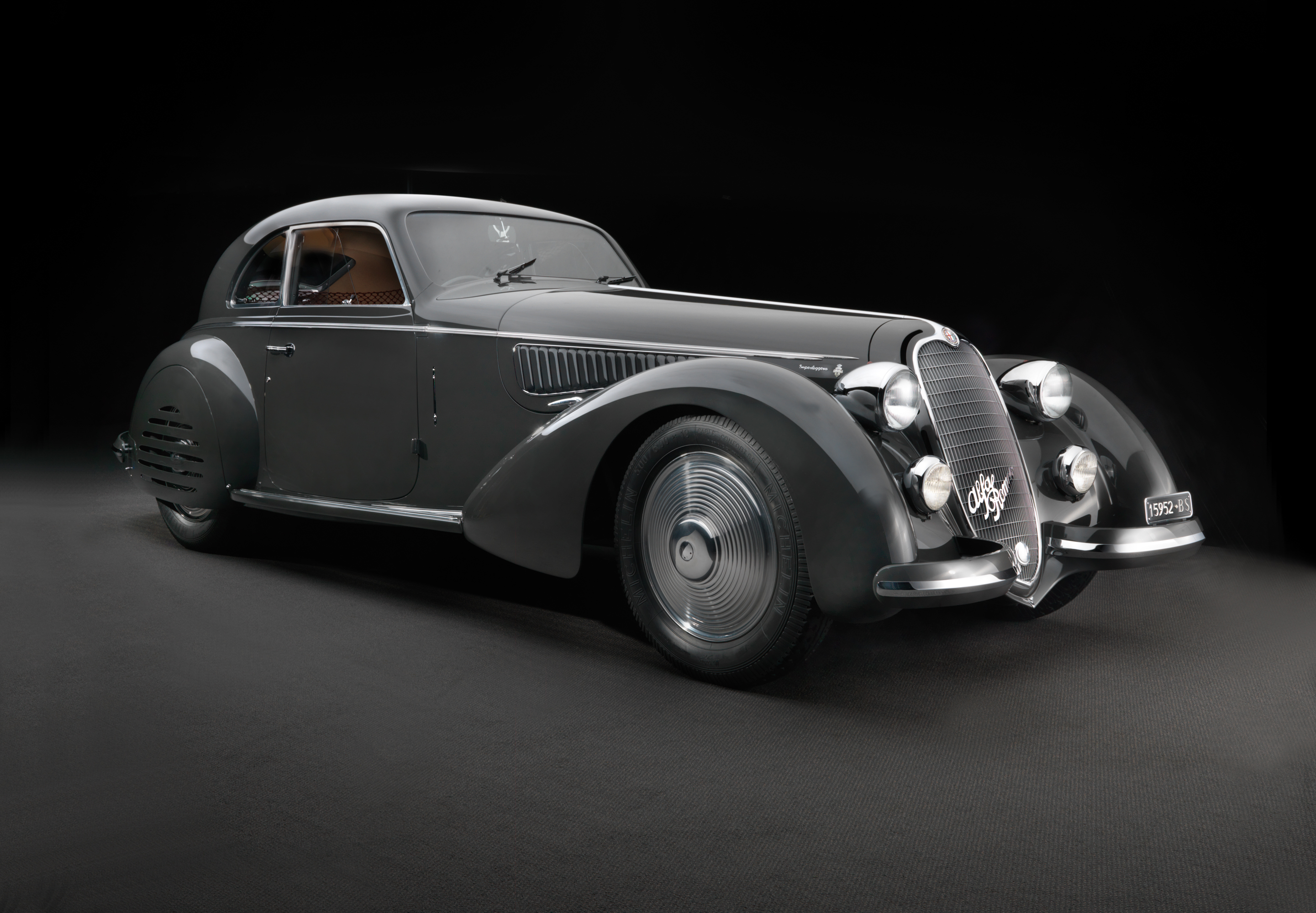 Alfa Romeo 8C 2900 B Lungo Berlinetta (Touring), 1938 - Front 3/4 - Photo: Keith W. Grey