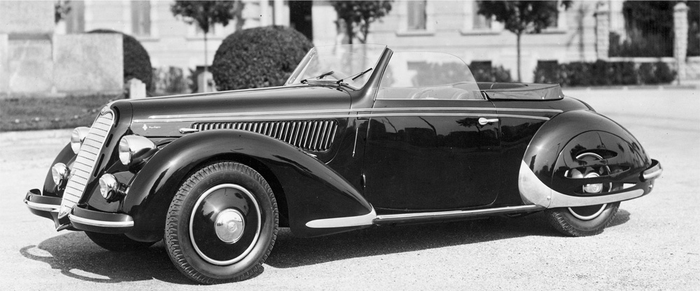 Alfa Romeo 6C 2300 B MM Cabriolet (Touring), 1938