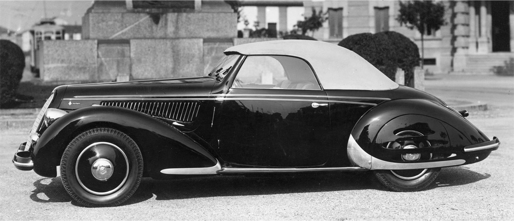 Alfa Romeo 6C 2300 B MM Cabriolet (Touring), 1938