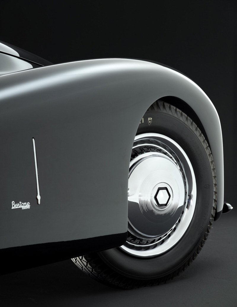 Alfa Romeo 6C 2500 SS Coupe (Bertone), 1942 - Photo: Roberto Carrer