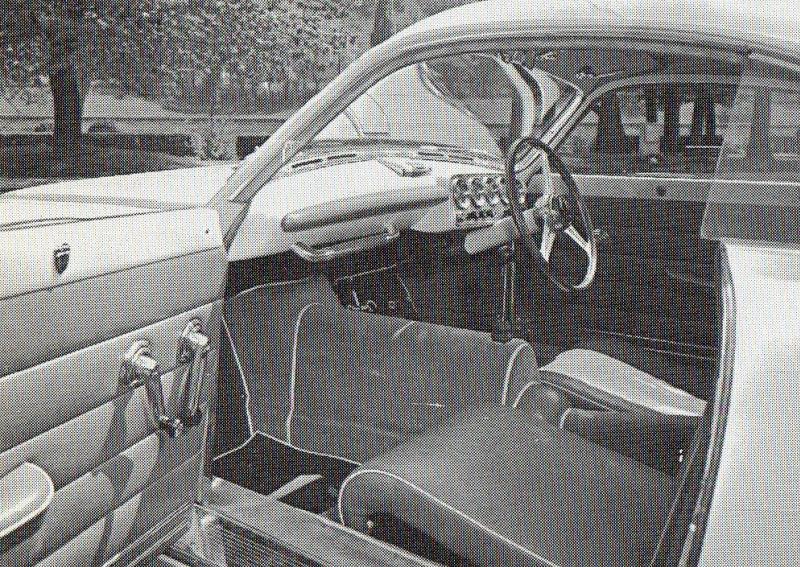 Abarth Fiat 1100 (Ghia), 1953 - Interior