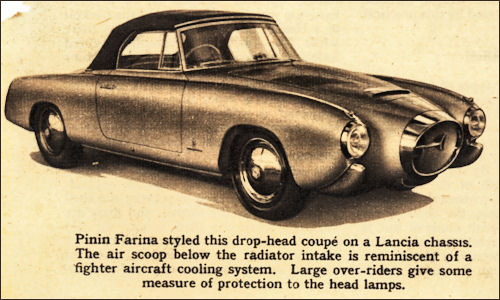 Lancia Aurelia PF200 Convertible (Pininfarina) - Brussels Motor Show (January, 1954)