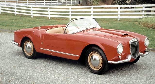 Lancia Aurelia B24 Spider (Pininfarina), 1954-55