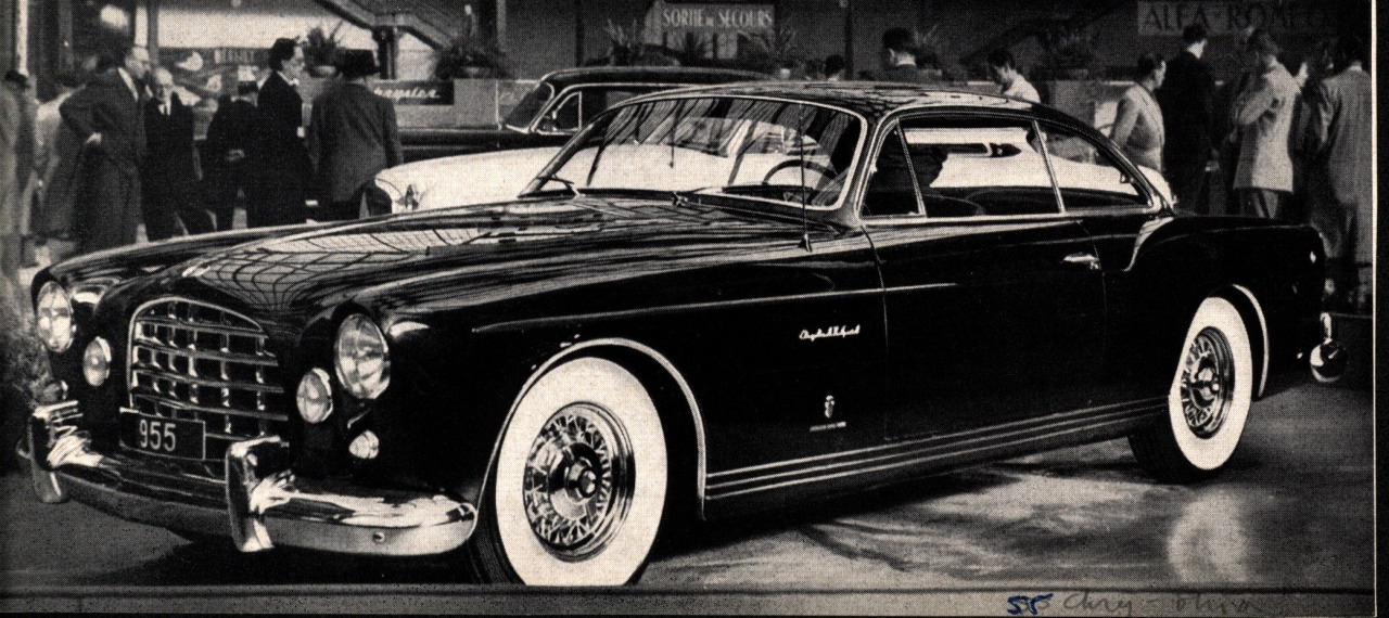 Chrysler ST Special (Ghia) - Paris Motor Show (October, 1954)
