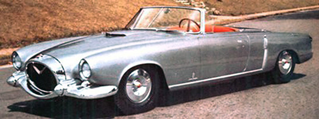 Cadillac PF 200 Cabriolet Speciale (Pininfarina), 1954