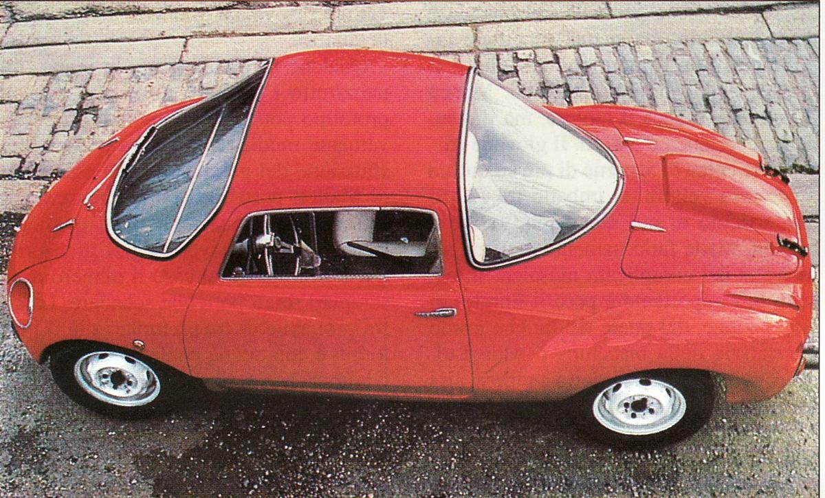 Abarth 750 Coupe Goccia (Vignale), 1957