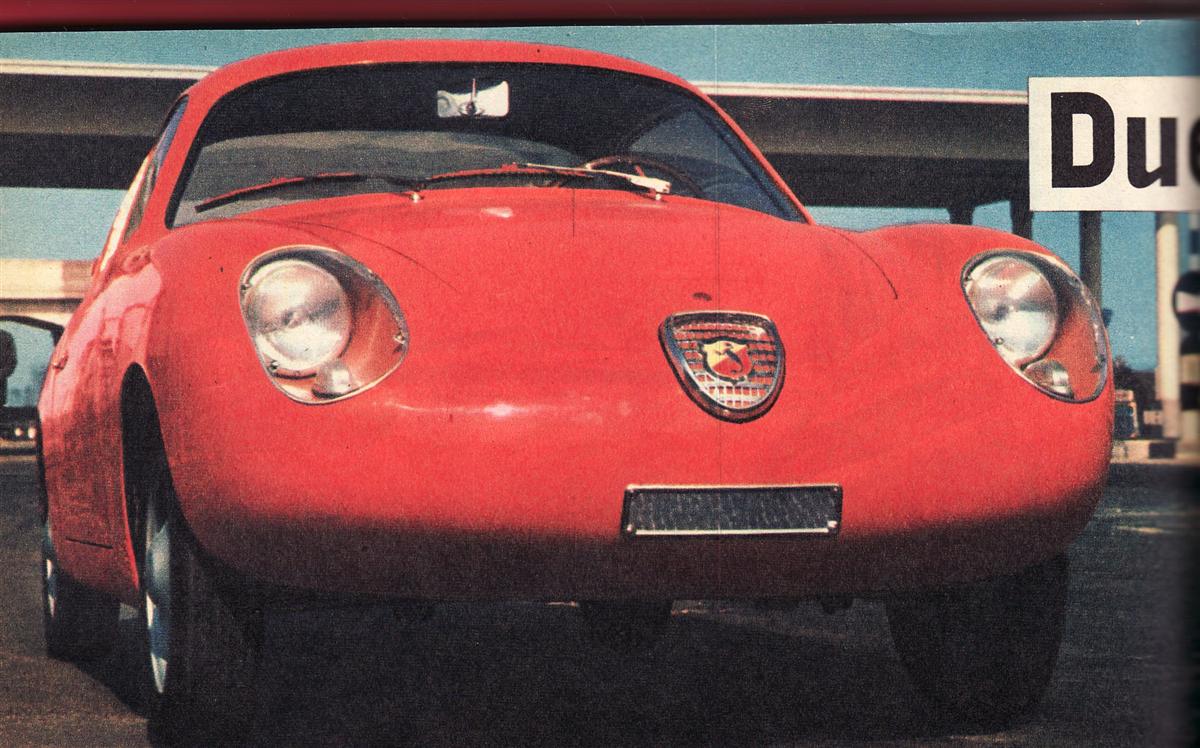 Fiat Abarth 500 GT Coupe (Zagato), 1957