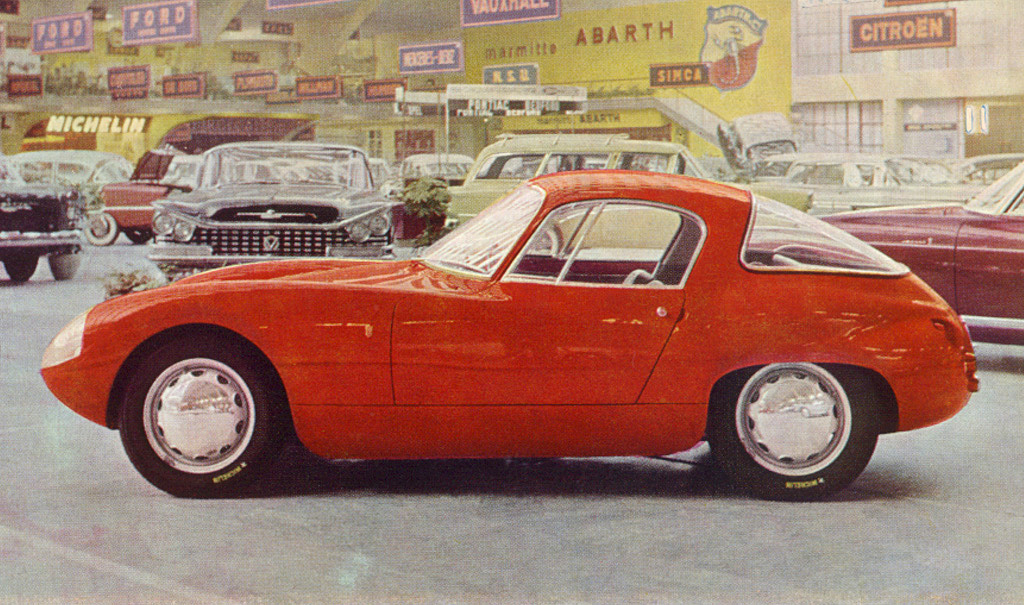 Abarth Alfa Romeo 1000 (Bertone), 1958 - Turin Auto Show
