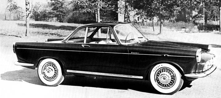 Fiat 1200 Coupe (Moretti), 1958