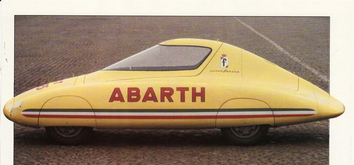 Fiat-Abarth 500 Record (Pininfarina), 1958