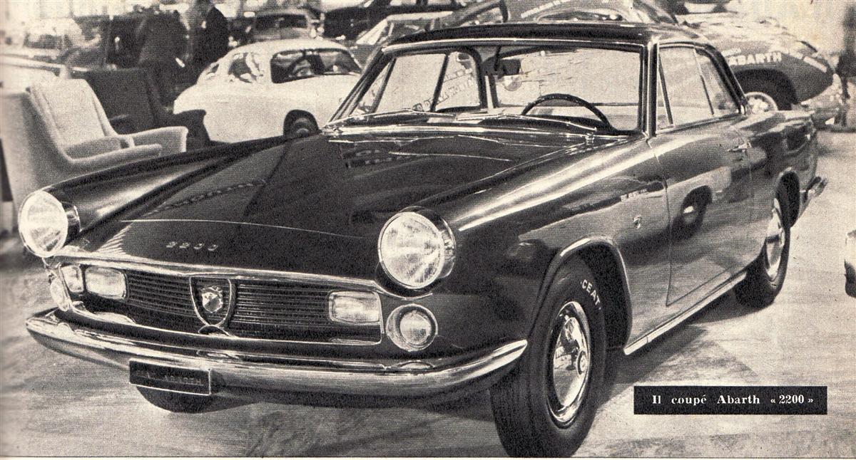 Fiat-Abarth 2200 Coupé (Allemano), 1959