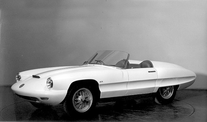 Alfa Romeo Spyder Super Sport/Super Flow III (Pininfarina), 1959