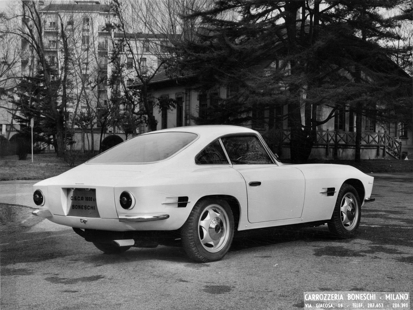 OSCA 1600 GT Berlinetta 'Swift' (Boneschi), 1961