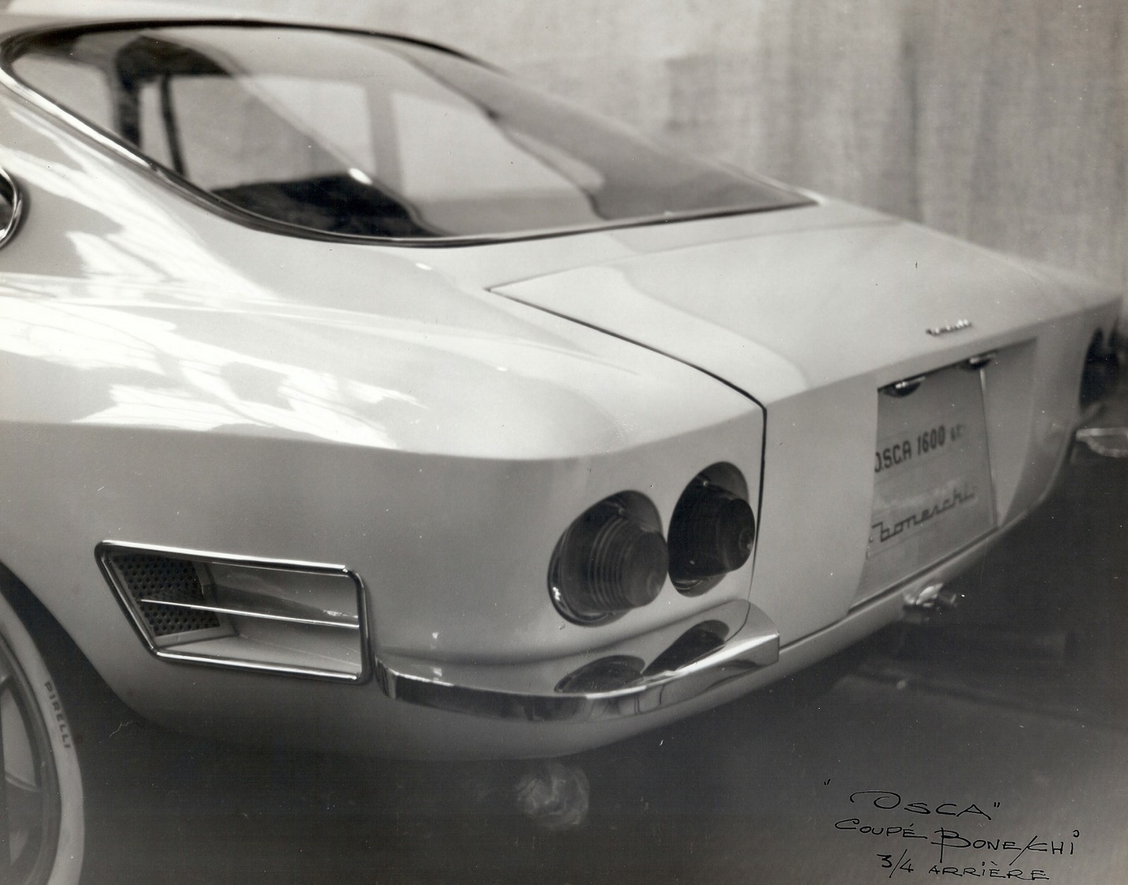 OSCA 1600 GT Berlinetta 'Swift' (Boneschi), 1961