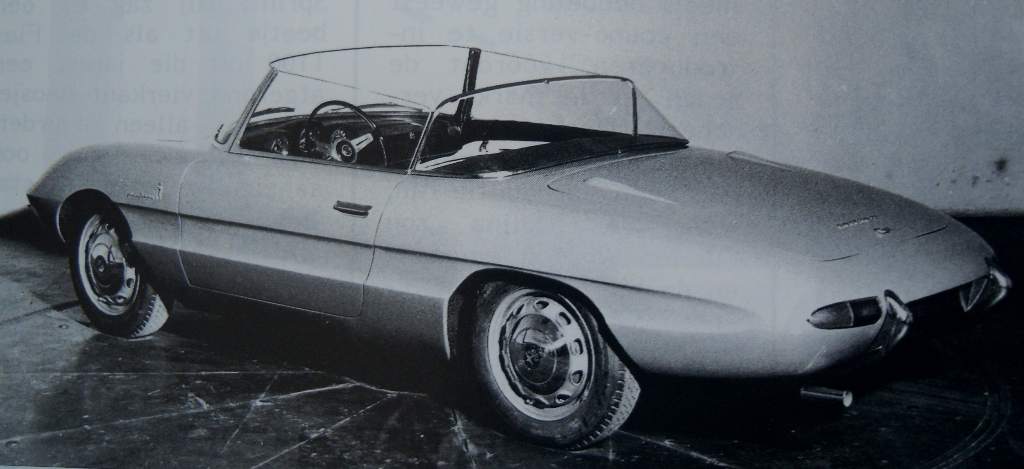 Alfa Romeo Giulietta SS Spider Speciale Aerodinamica (Pininfarina), 1961