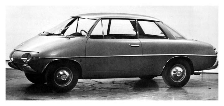 Fiat 600 D Berlinetta Aerodinamica Modello “Y” (Pininfarina), 1961